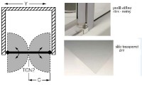 Roltechnik sprchové dveře TCN2 1000 výplň transparent rám stříbrný 731-1000000-01-02